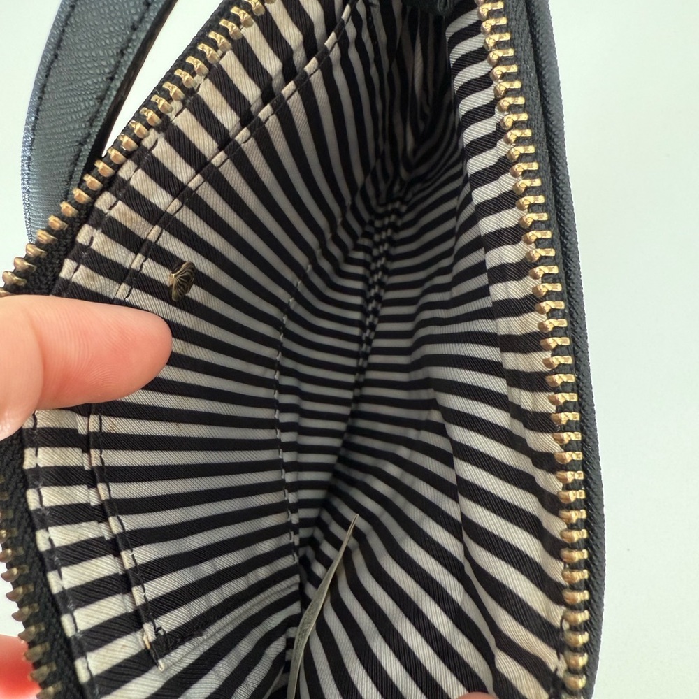 Kate Spade Black Nylon Leather On Purpose Swingpack Adjustable Crossbody Purse - Picture 7 of 8
